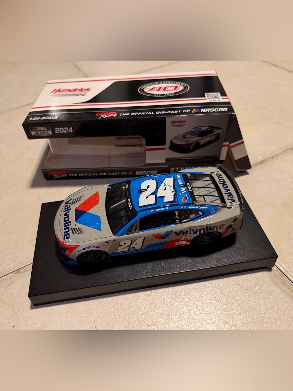 Valvoline #24 Die-Cast NASCAR Car (William Byron)
